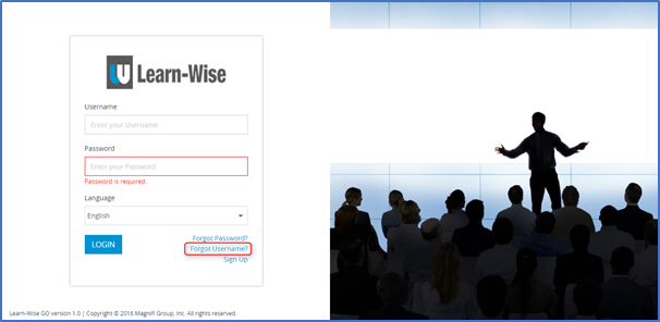 I Forgot My Username – How Do I Retrieve It? – Learn-WiseGo Support